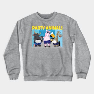 Party Animals Crewneck Sweatshirt